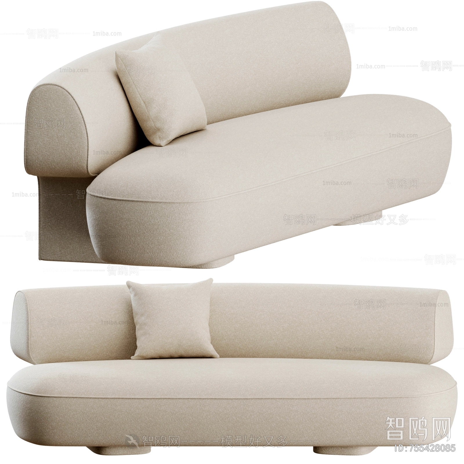 Modern Multi Person Sofa