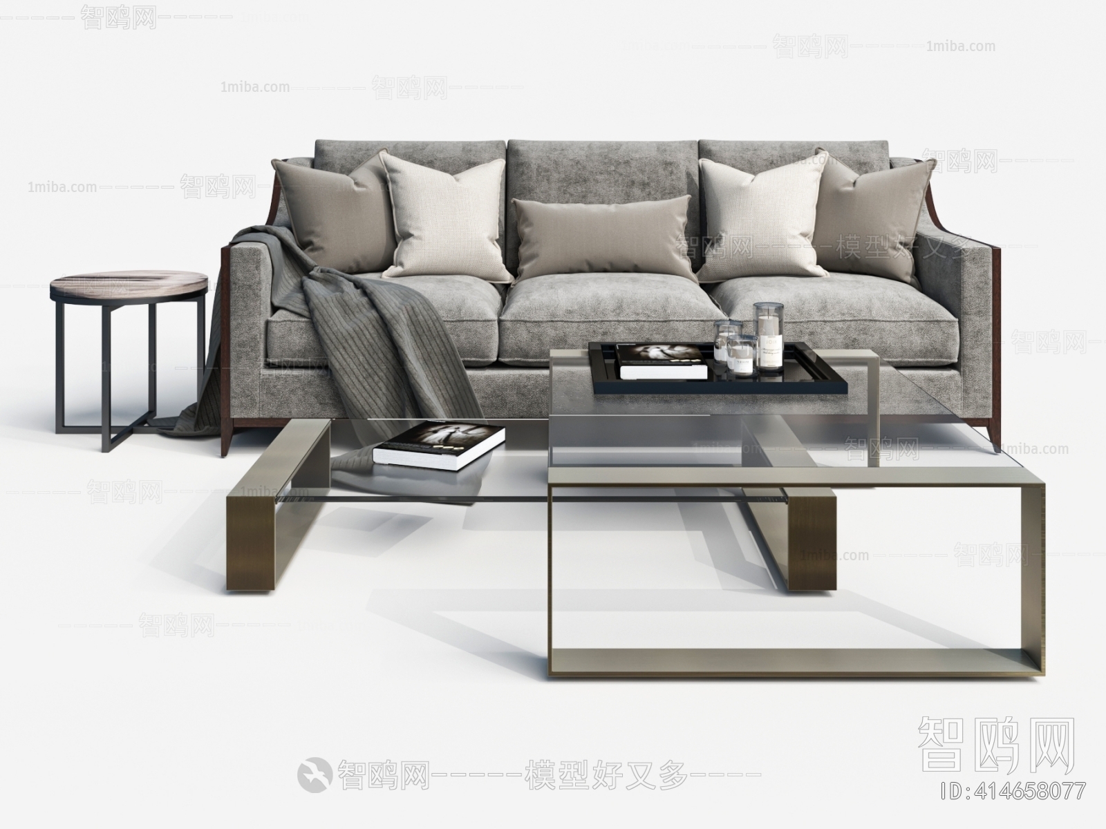 Modern Three-seat Sofa