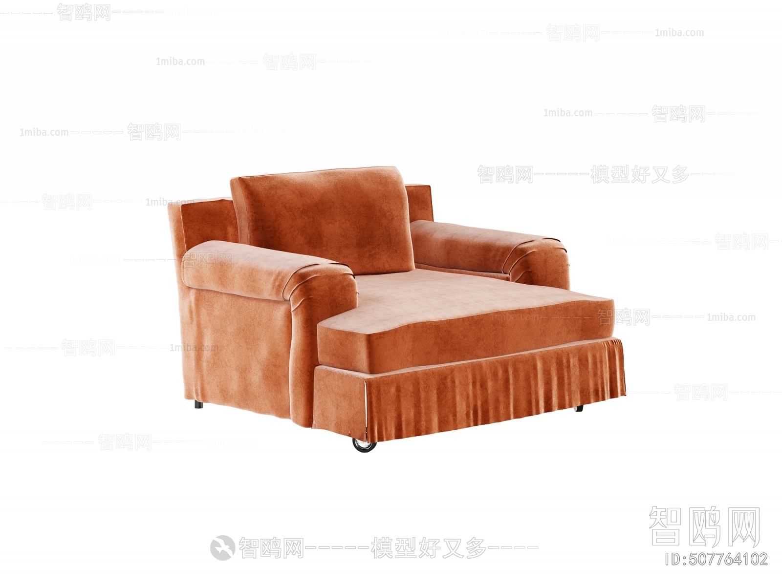 Nordic Style Single Sofa