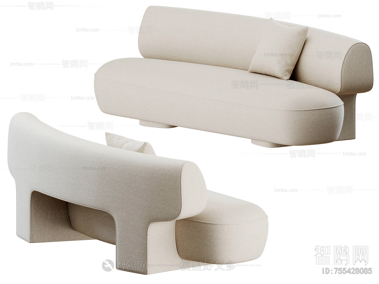 Modern Multi Person Sofa