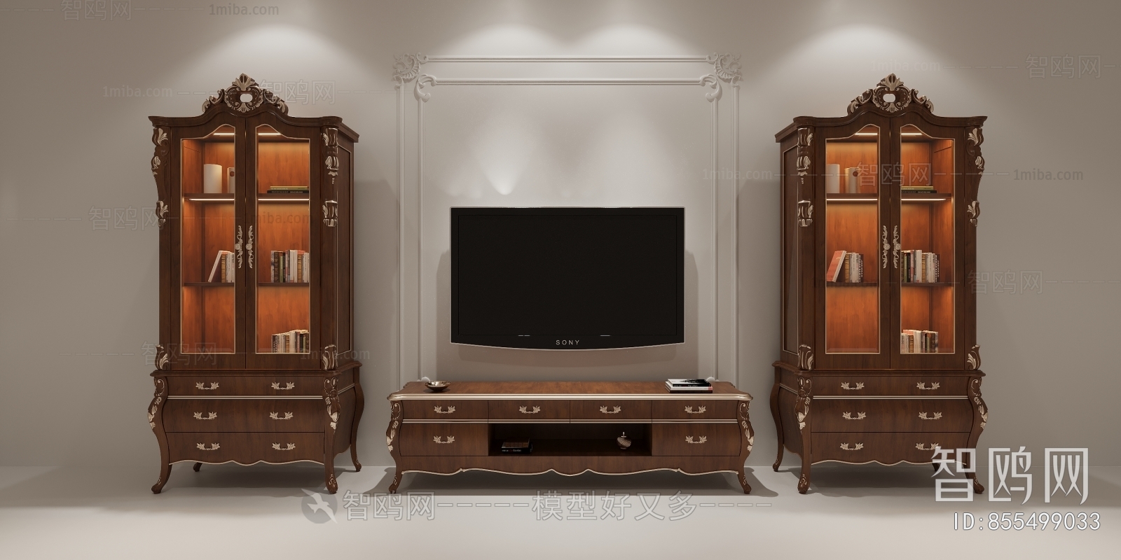 American Style TV Cabinet