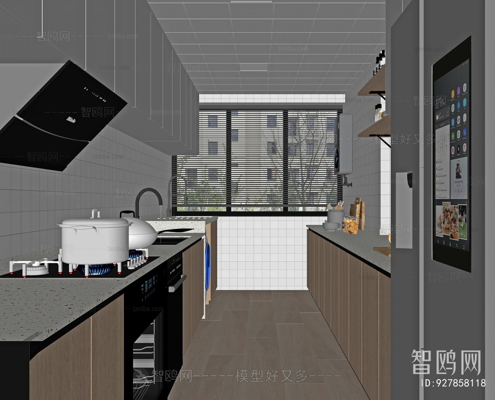 Modern The Kitchen