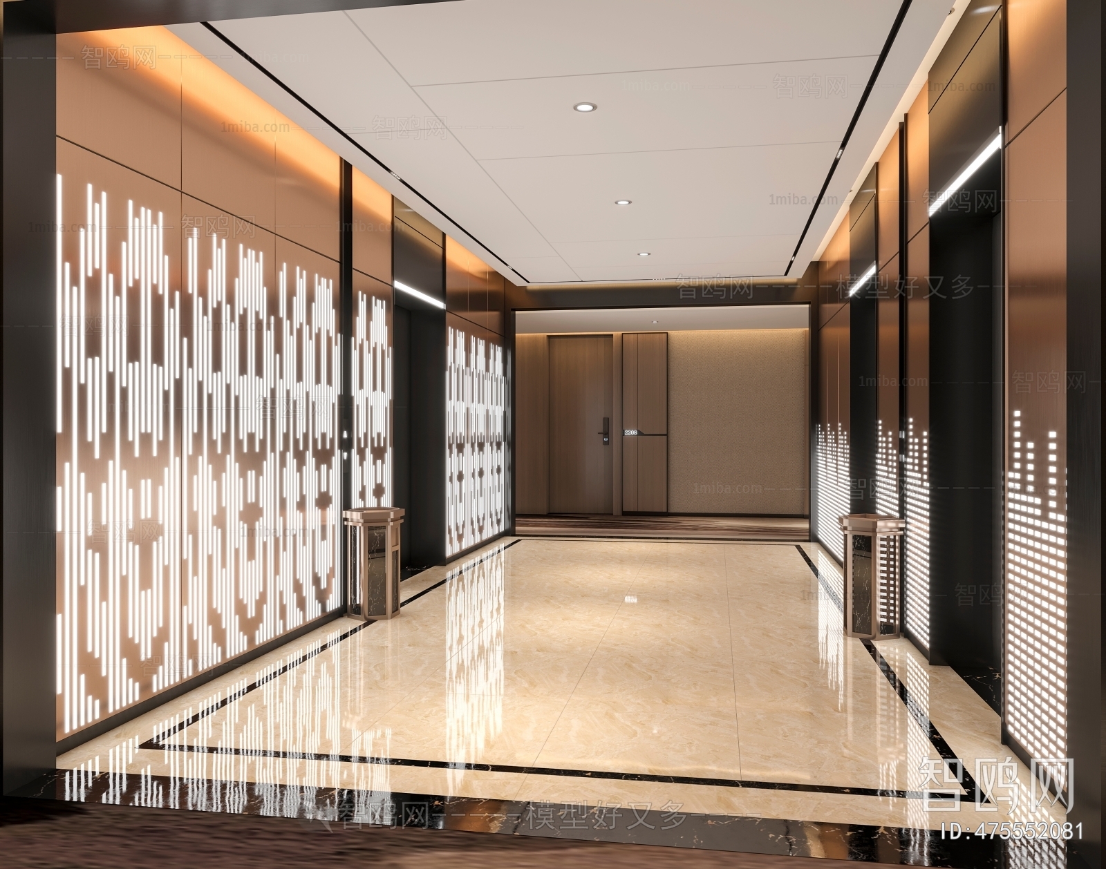 Modern Elevator Hall