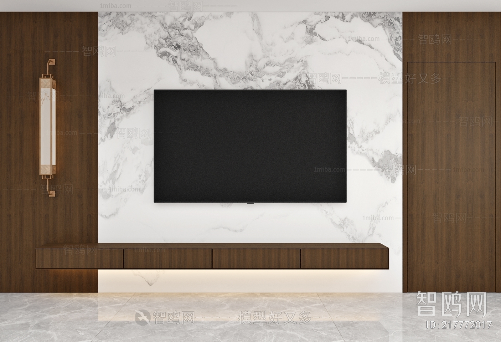 Modern TV Wall