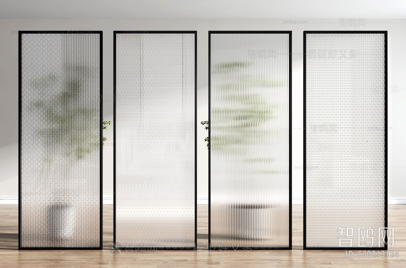 Modern Glass Screen Partition