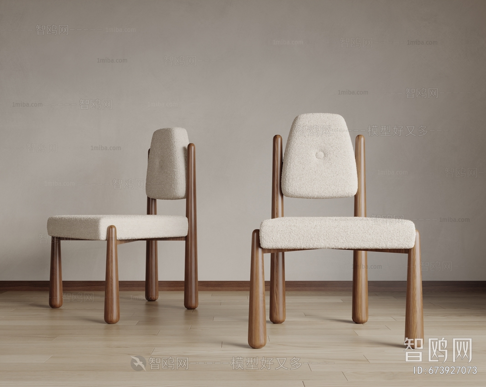 Nordic Style Single Chair