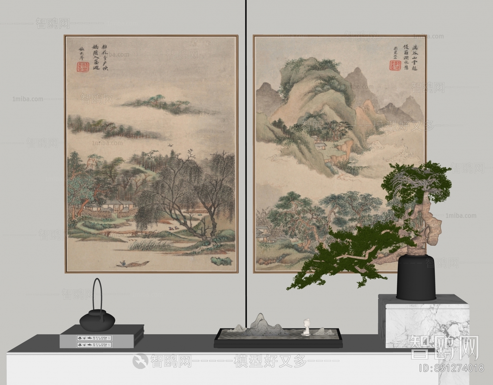 New Chinese Style Painting