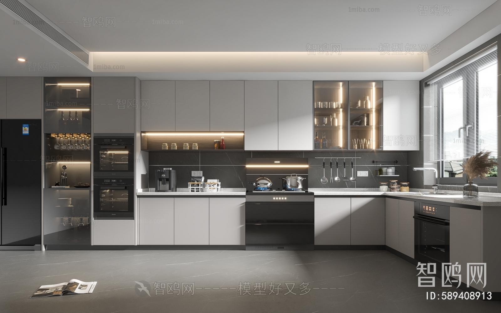 Modern The Kitchen