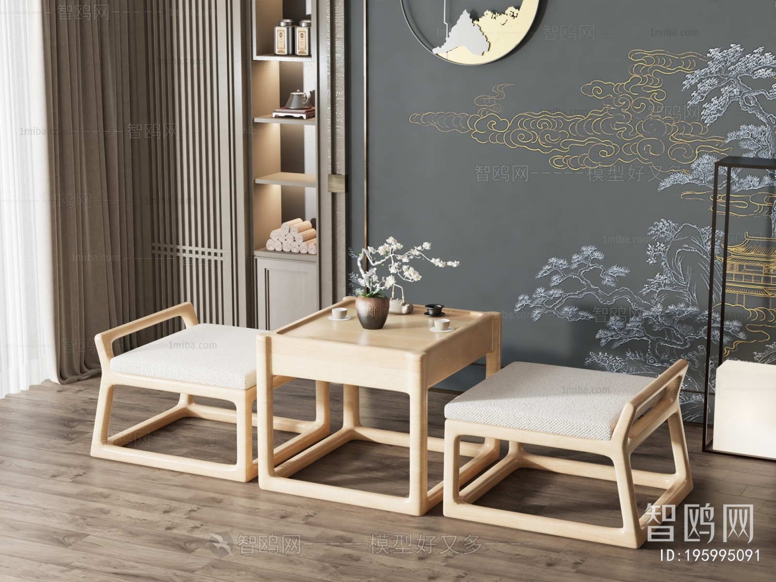 New Chinese Style Tea Tables And Chairs