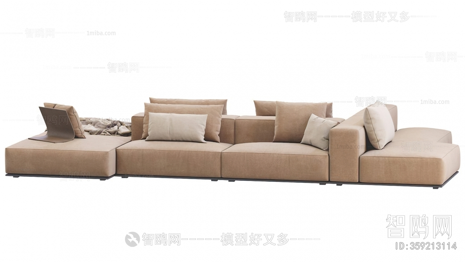 Modern Multi Person Sofa