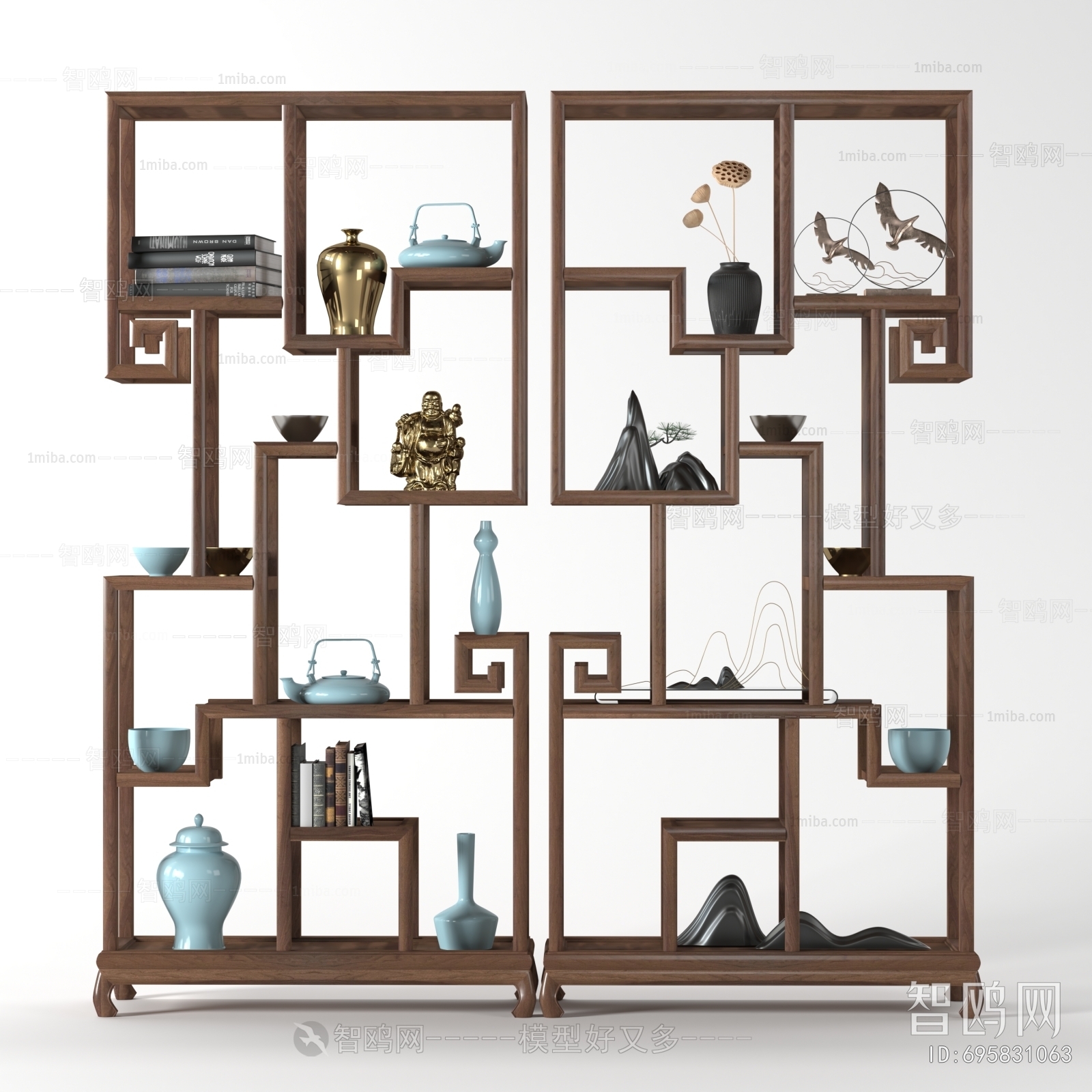 New Chinese Style Antique Rack