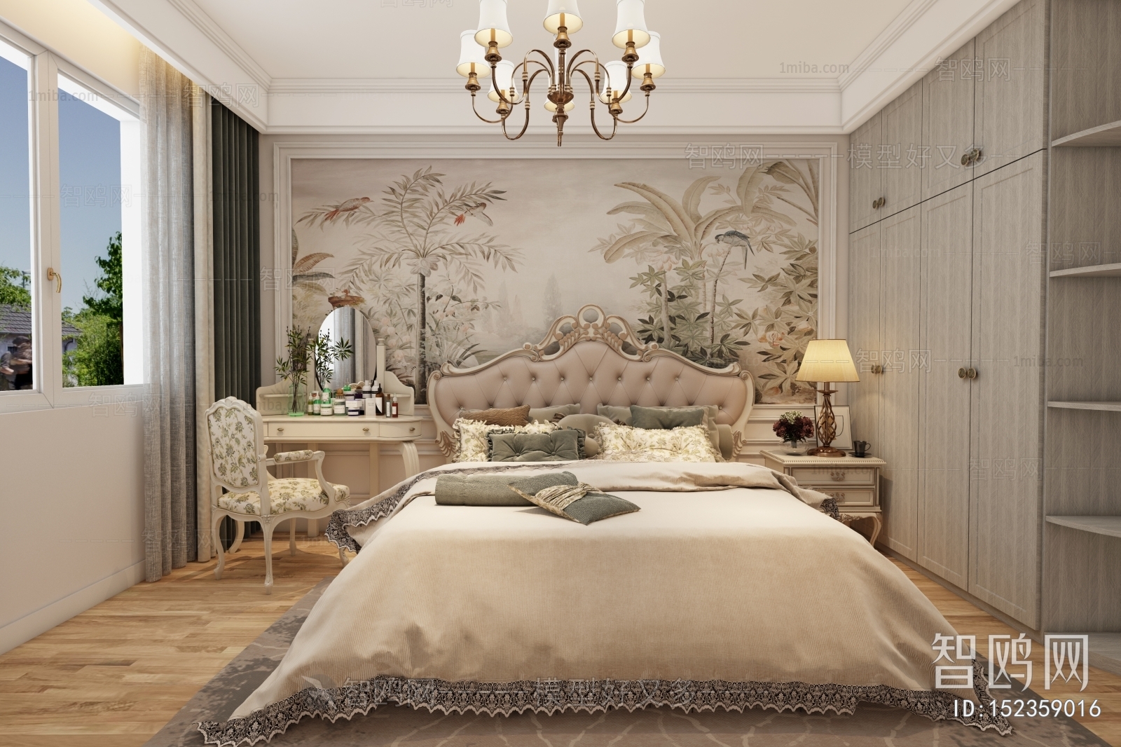 French Style Bedroom