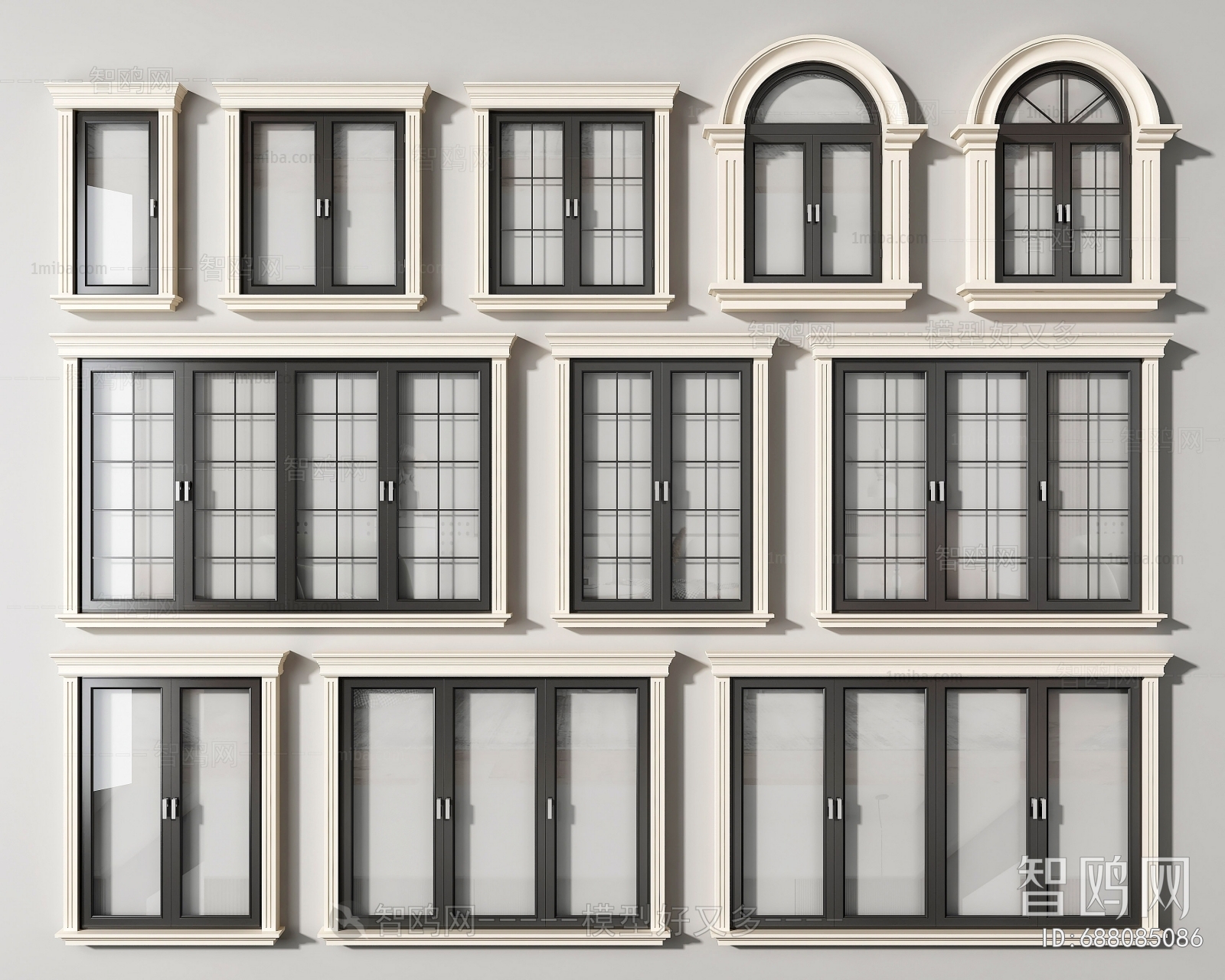 Simple European Style Window