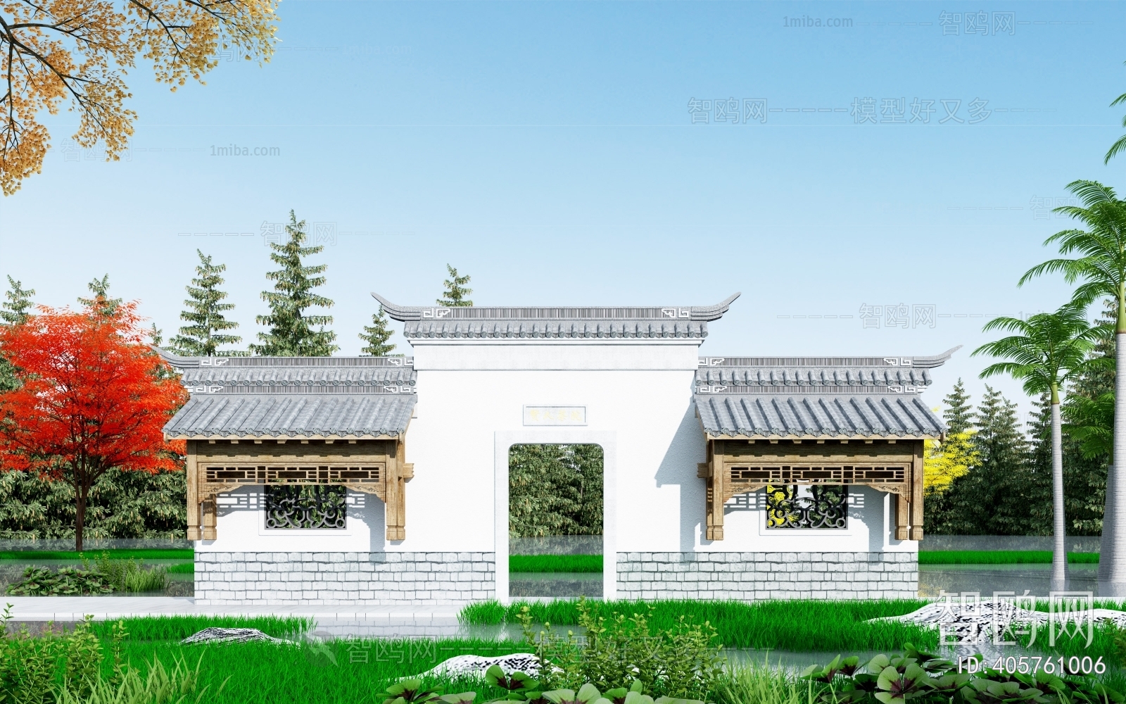 Chinese Style Building Component