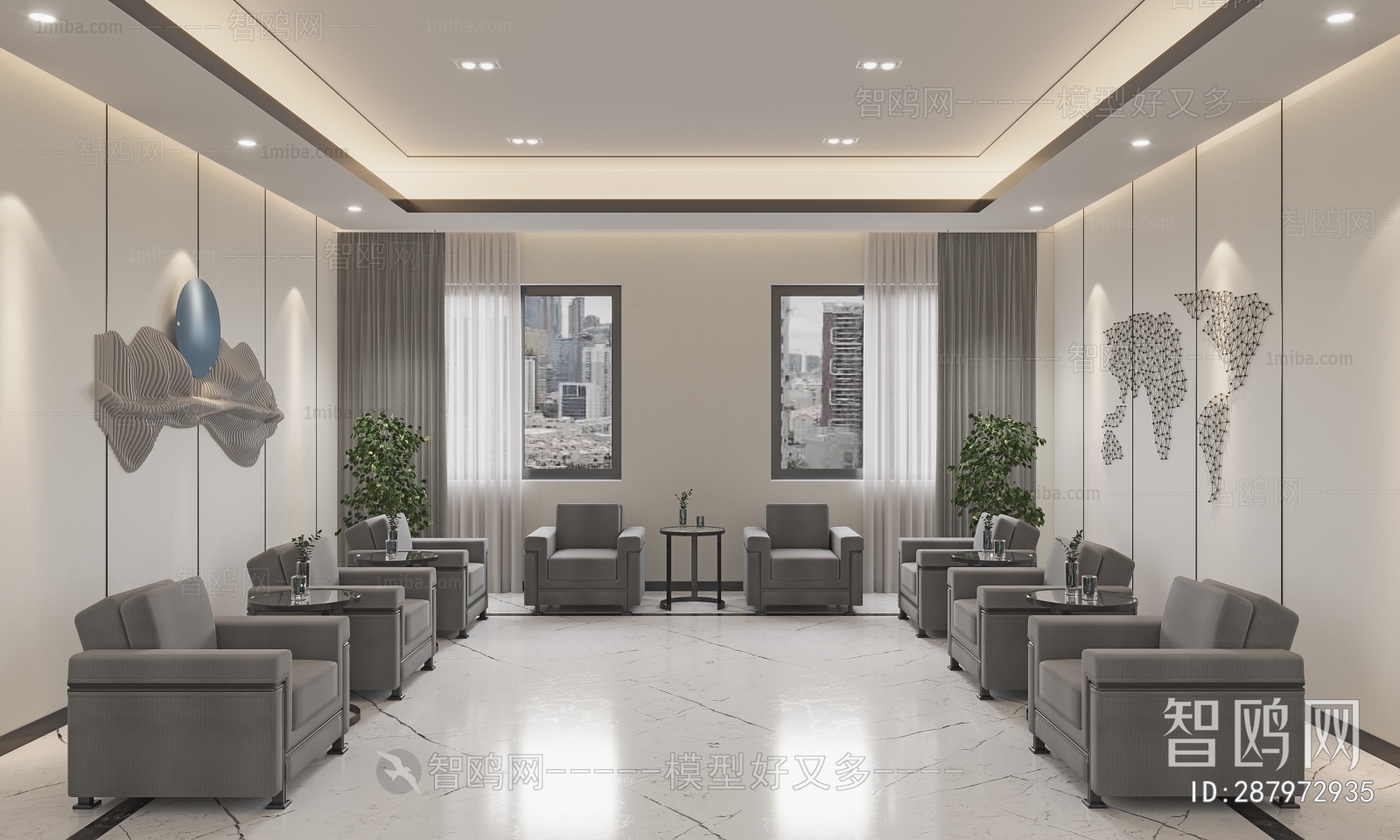 Modern Reception Room