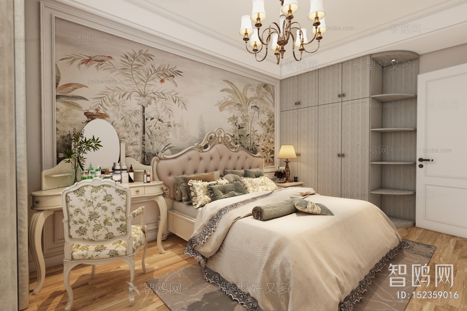 French Style Bedroom