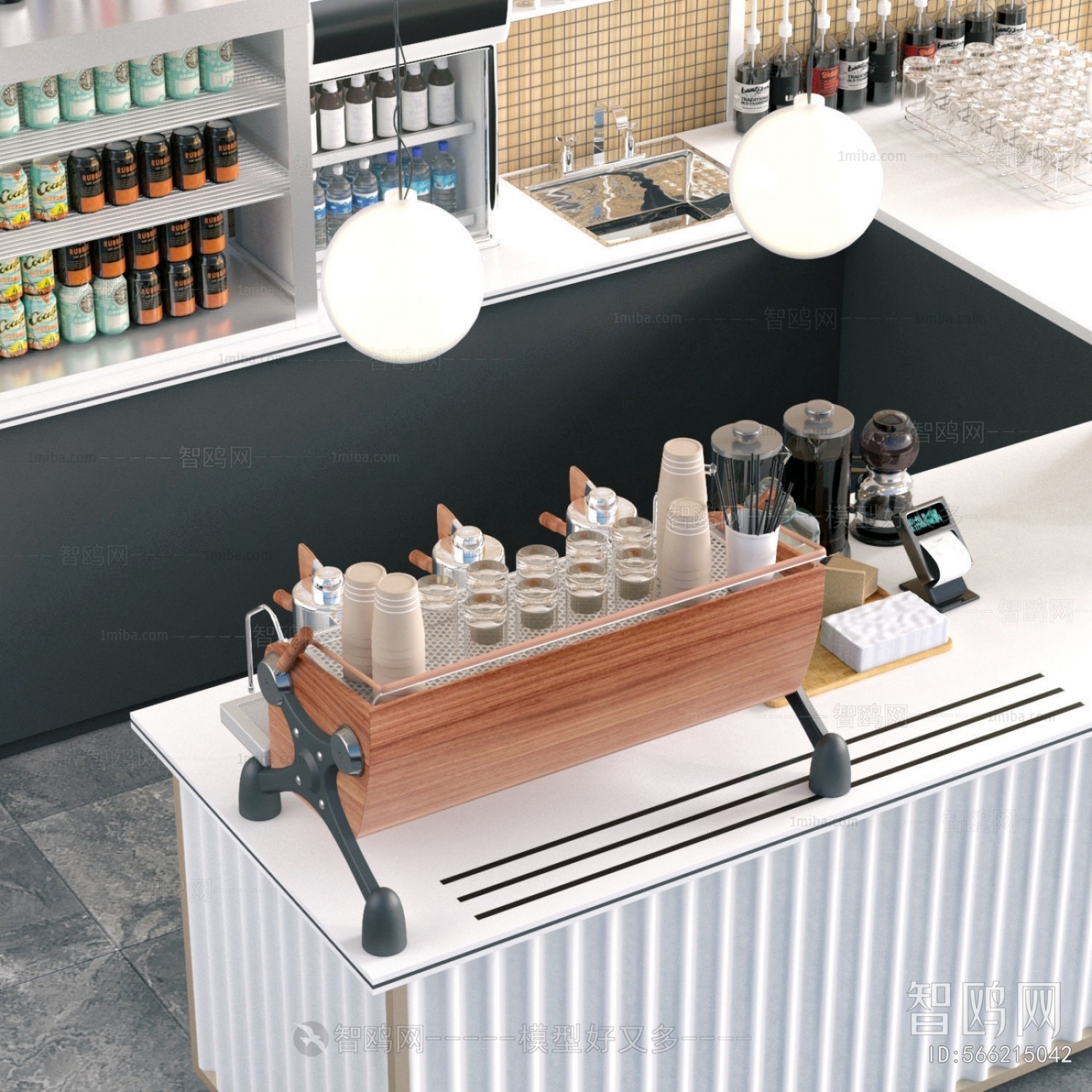 Nordic Style Milk Tea Shop