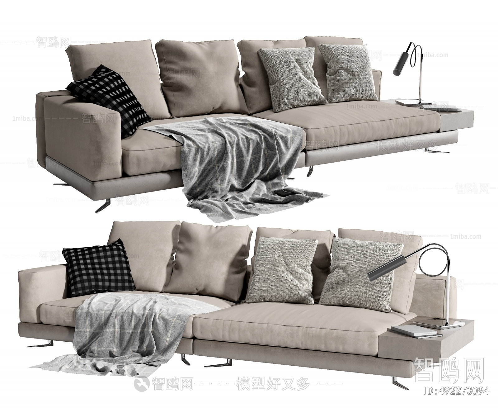 Modern Multi Person Sofa