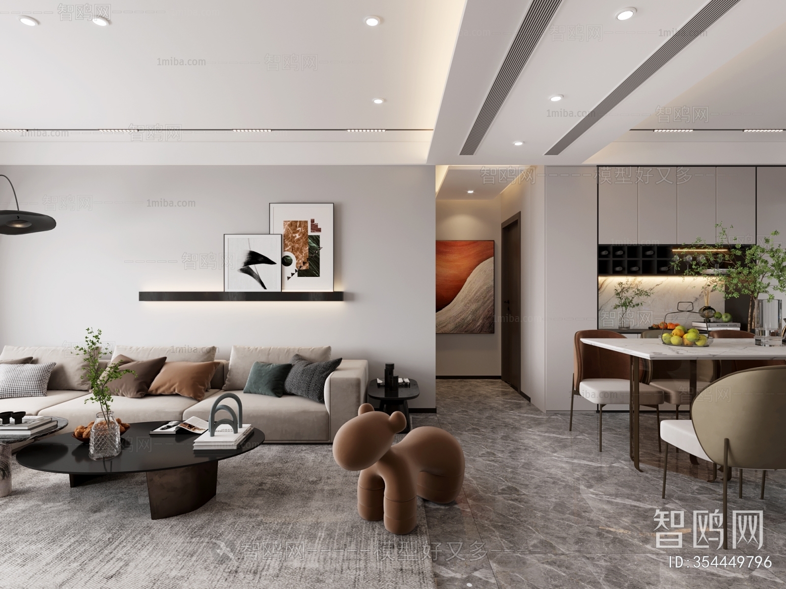 Modern A Living Room