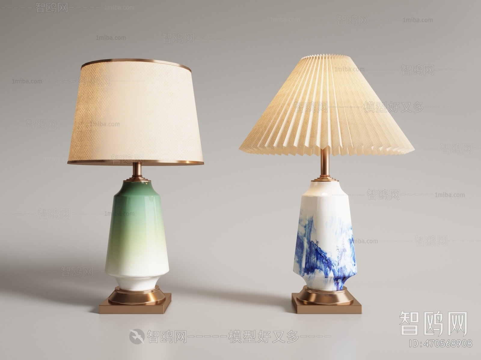 新中式台灯