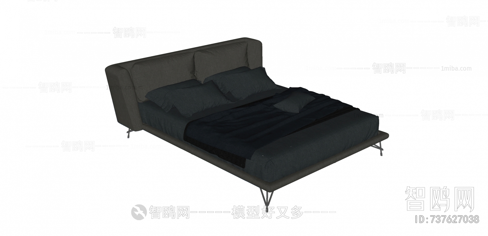 Modern Double Bed