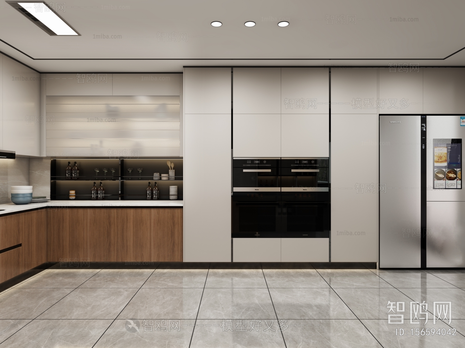 Modern The Kitchen