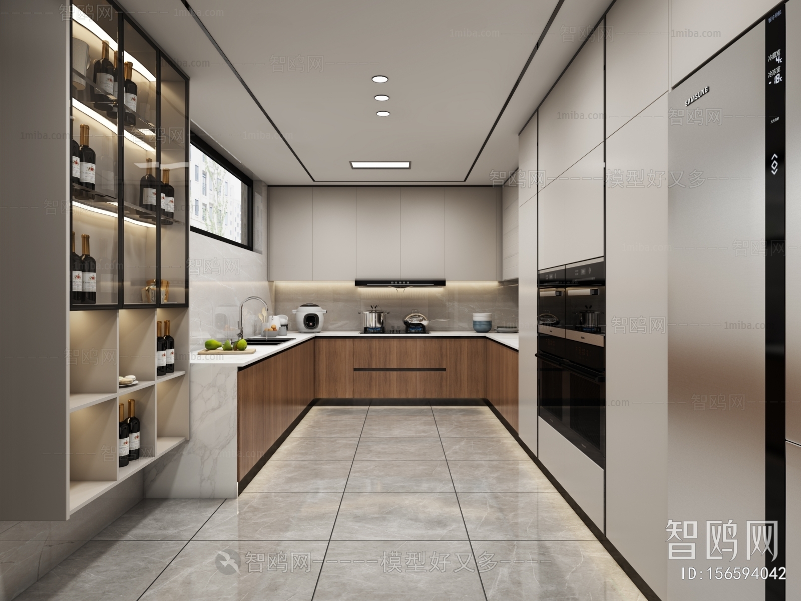 Modern The Kitchen