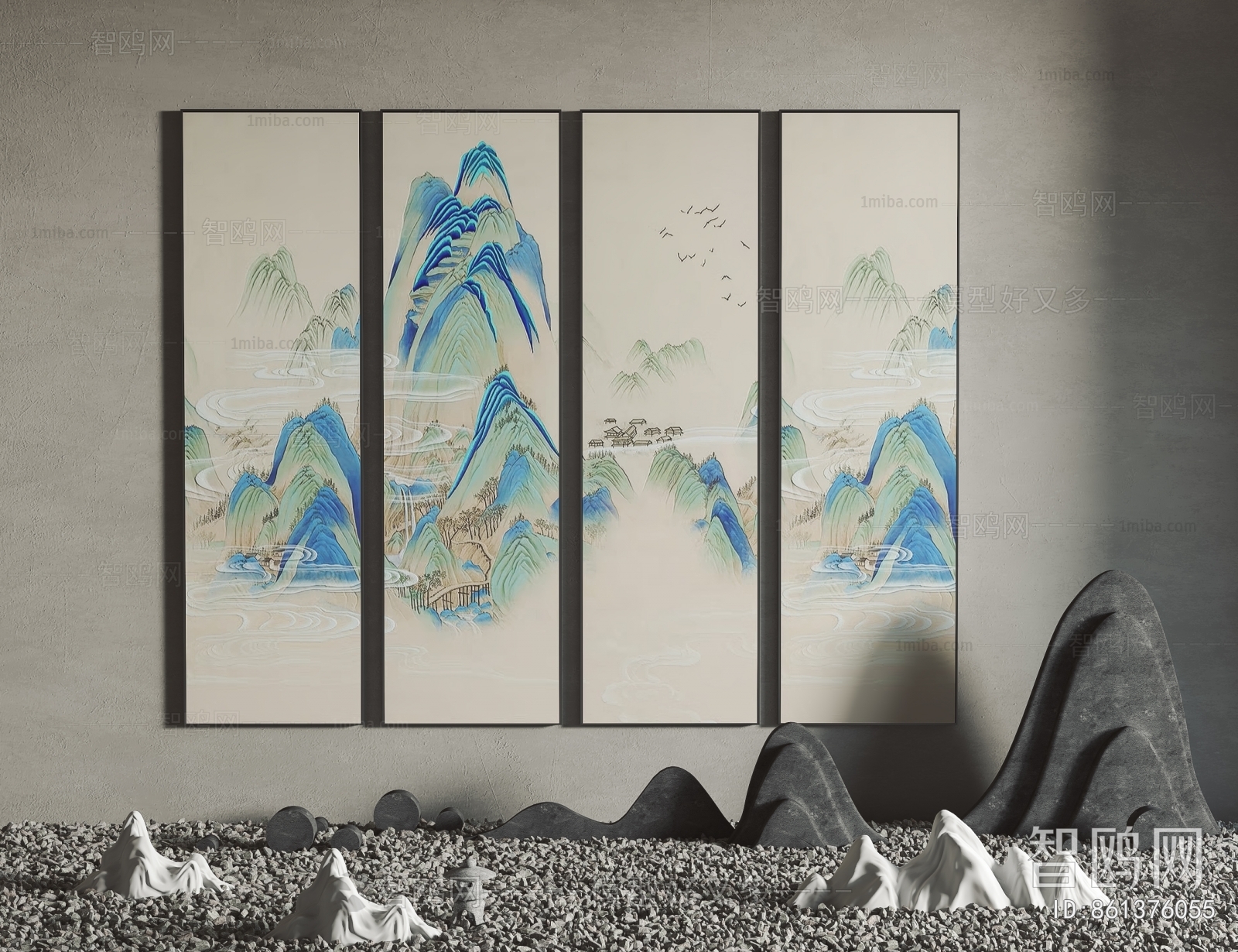 New Chinese Style Painting