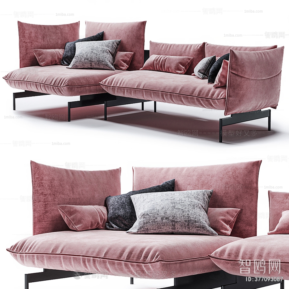 Modern Multi Person Sofa