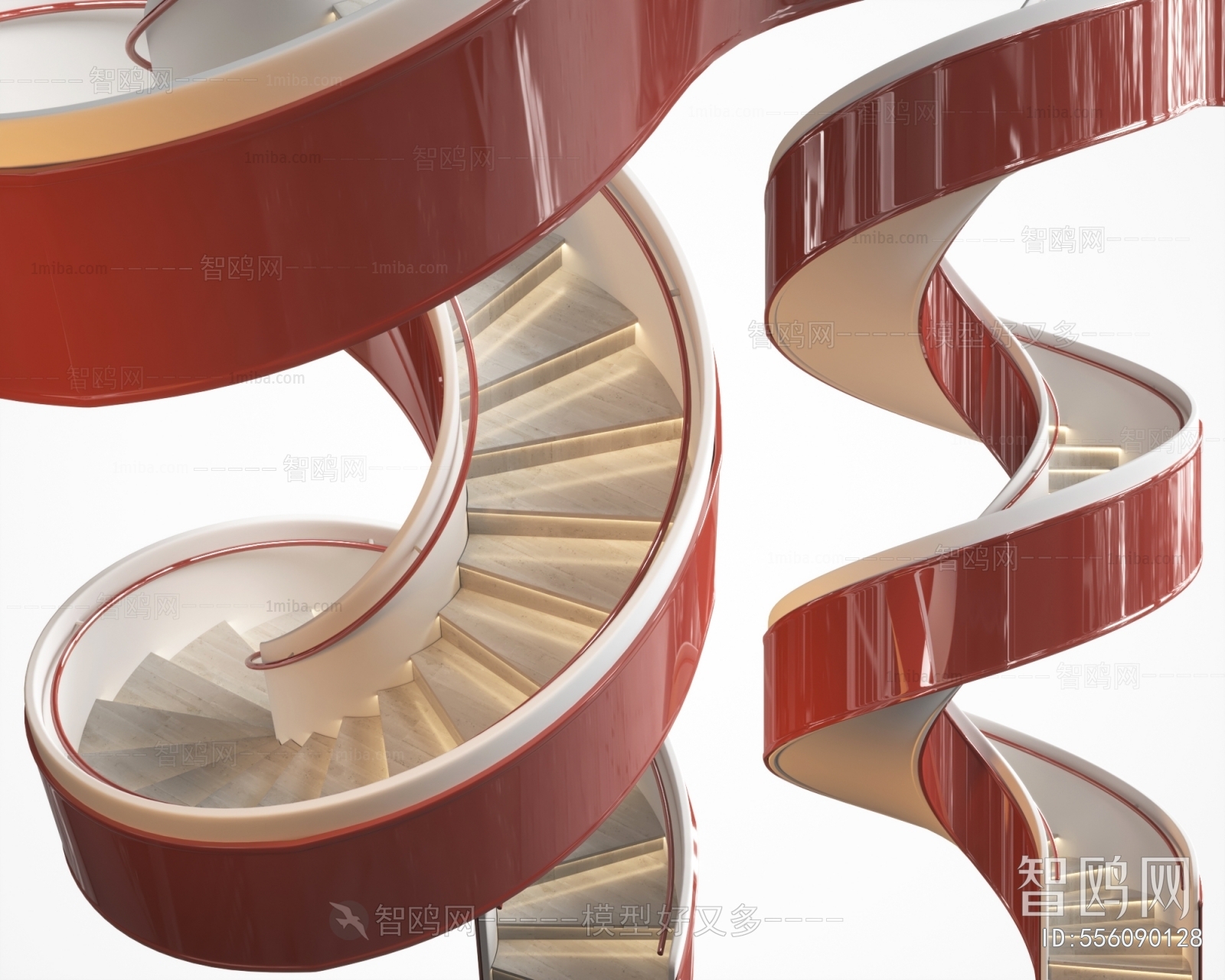 Modern Rotating Staircase