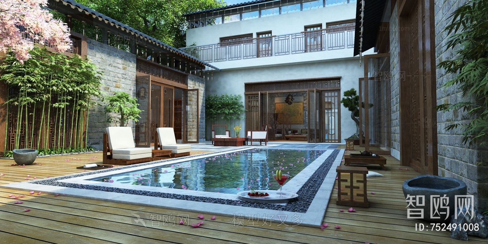 Chinese Style Courtyard/landscape