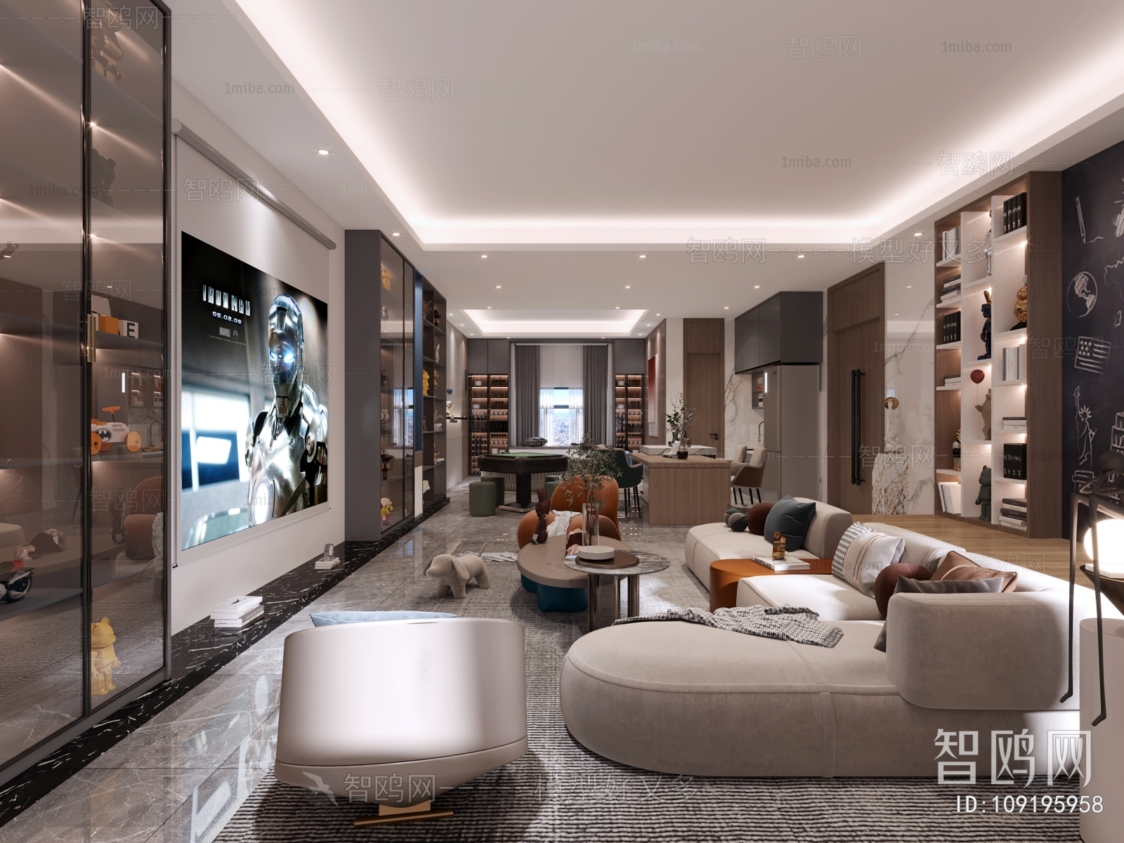 Modern A Living Room