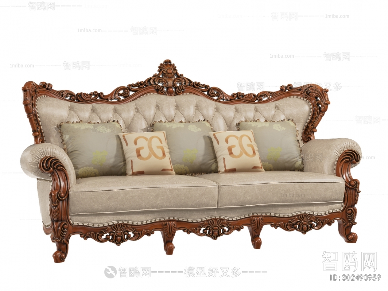 European Style Classical Style A Sofa For Two