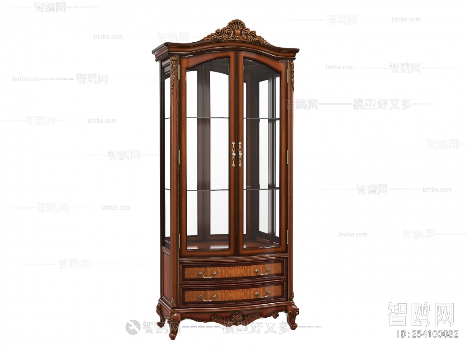 European Style Classical Style Wine Cabinet