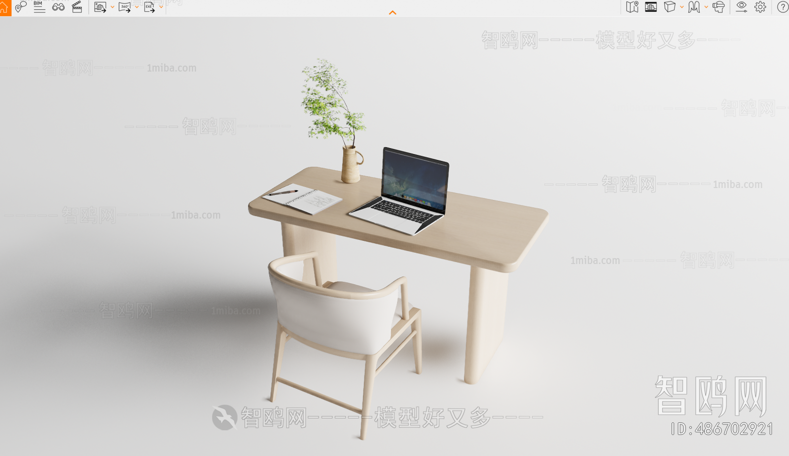 Modern Computer Desk And Chair