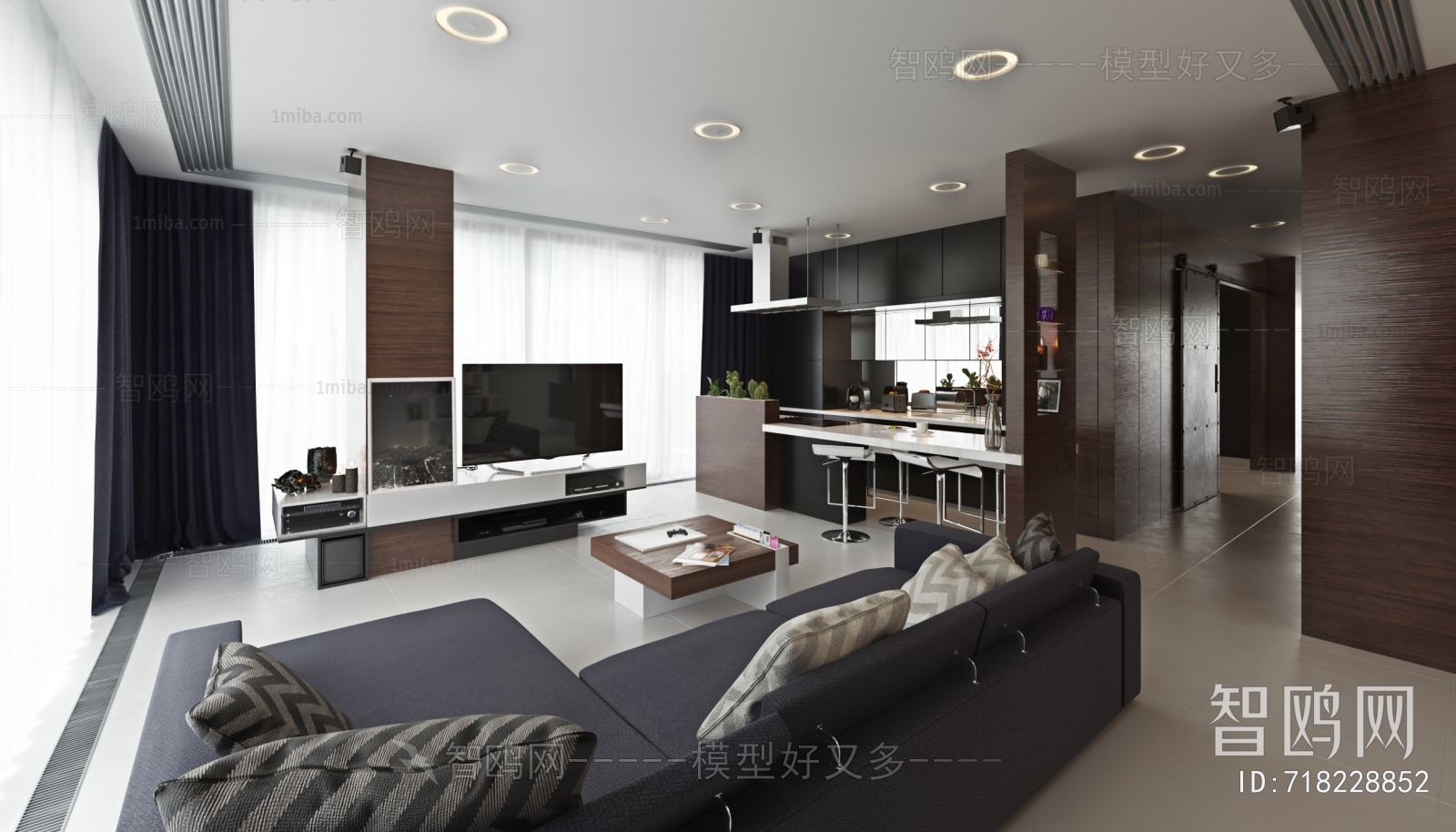 Modern A Living Room