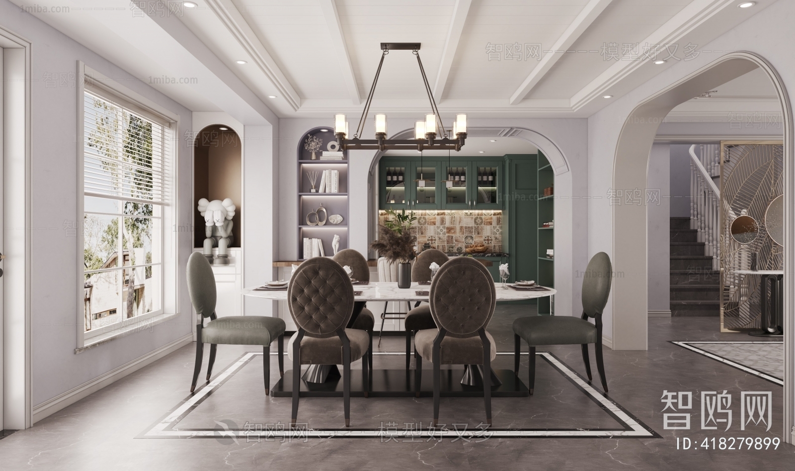 American Style Dining Room