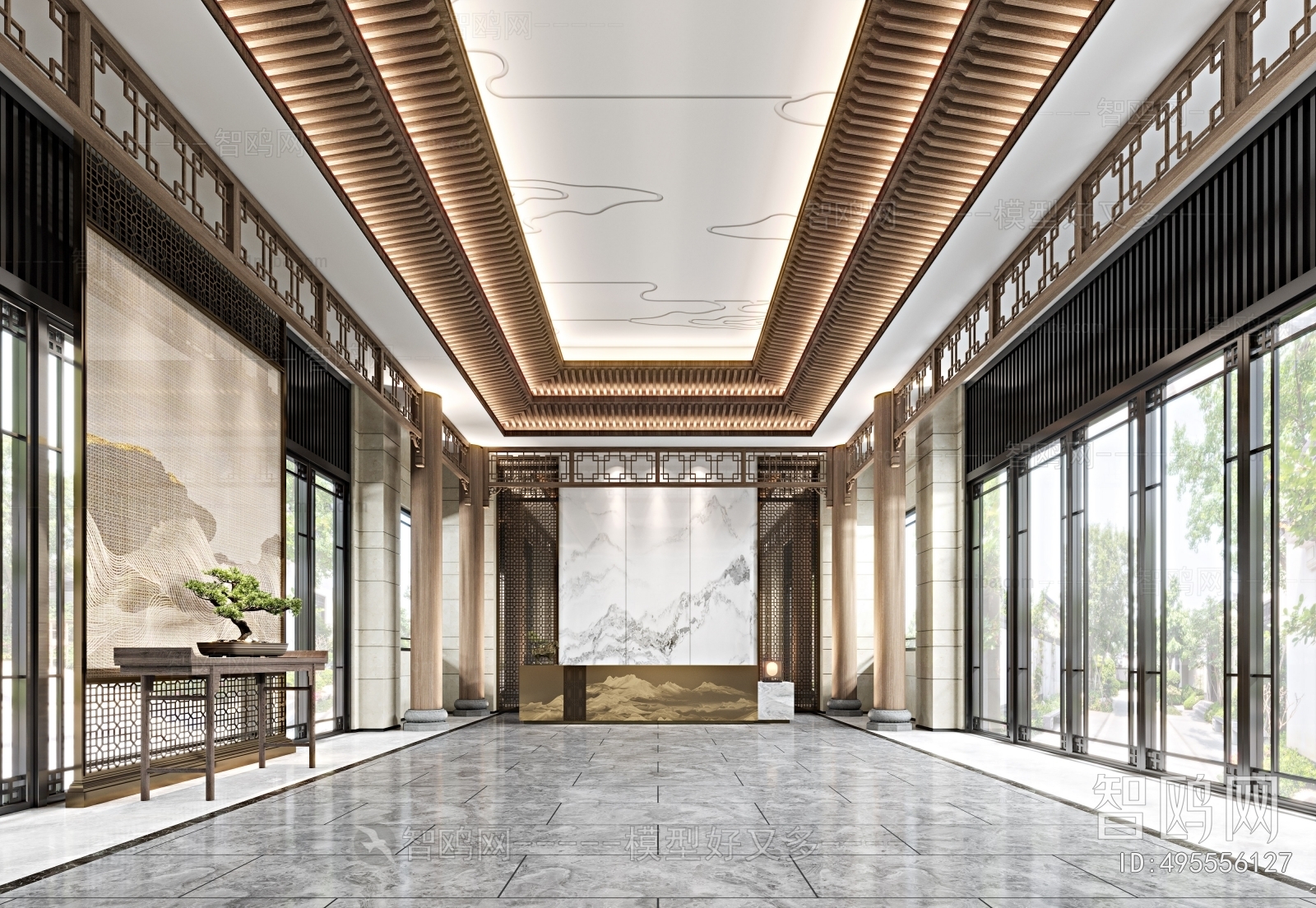 New Chinese Style Reception Hall