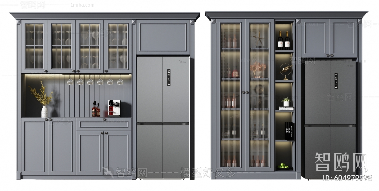 American Style Wine Cabinet