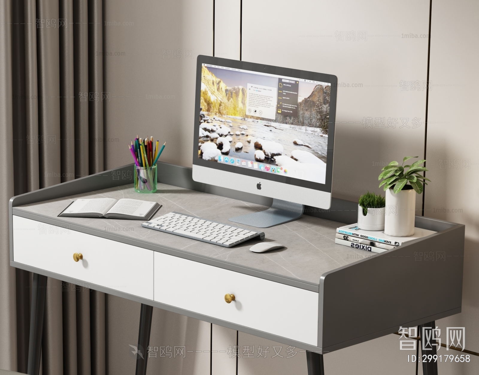 Modern Computer Desk And Chair