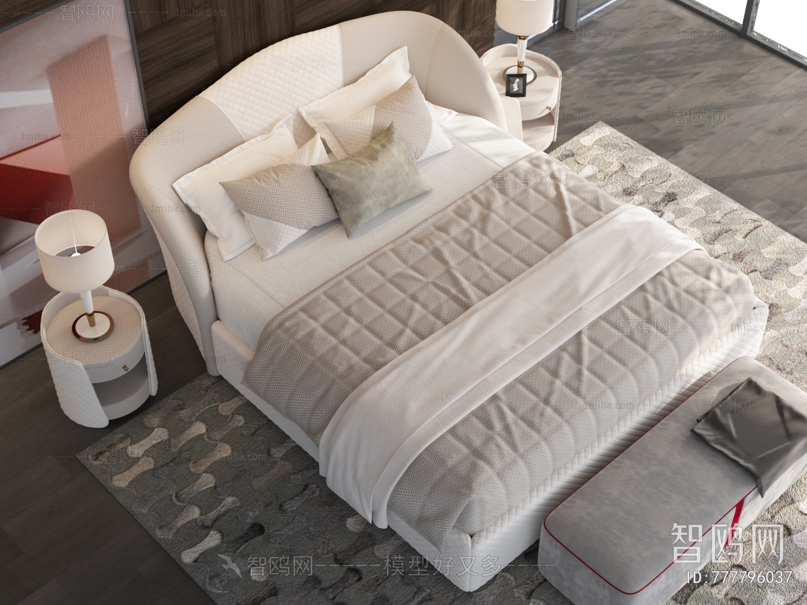 Modern Double Bed