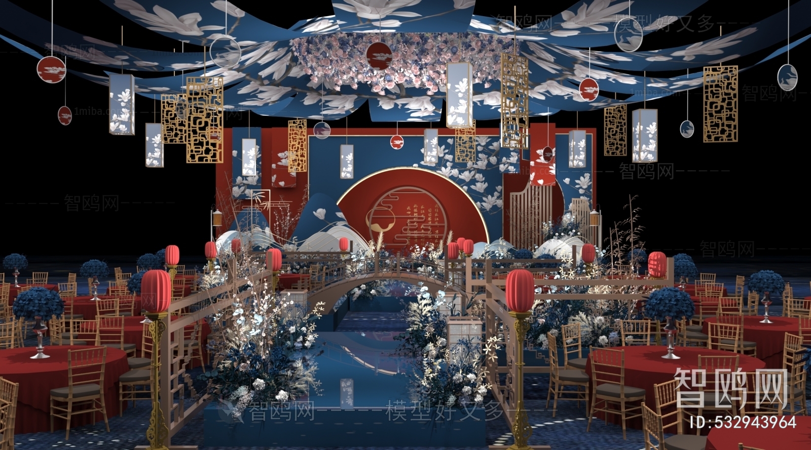 New Chinese Style Banquet Hall