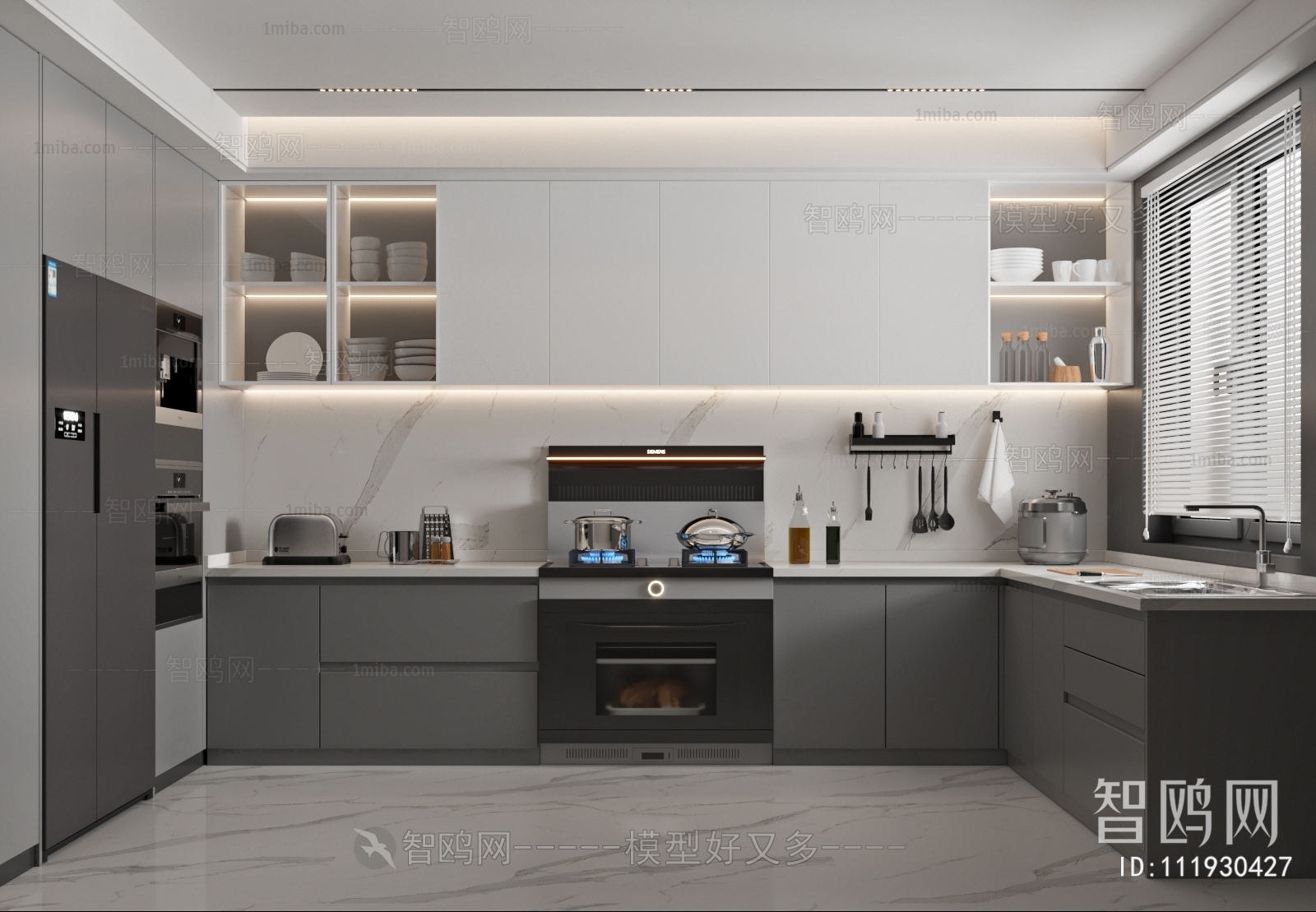 Modern The Kitchen