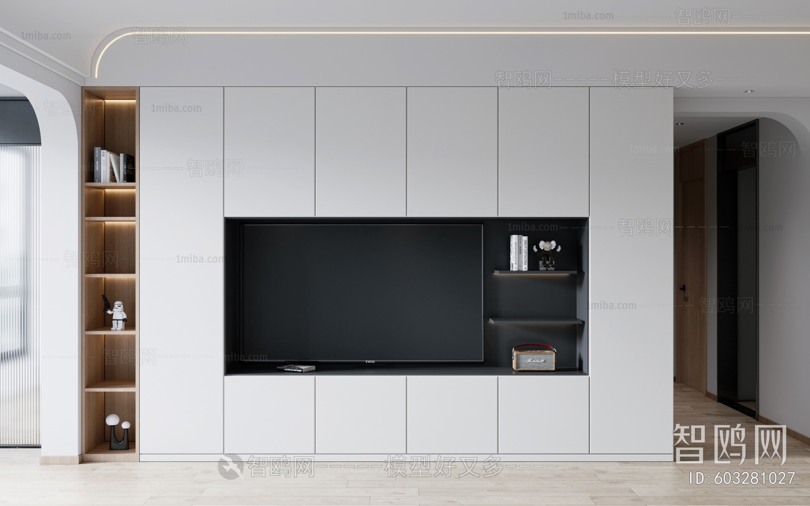 Modern TV Wall