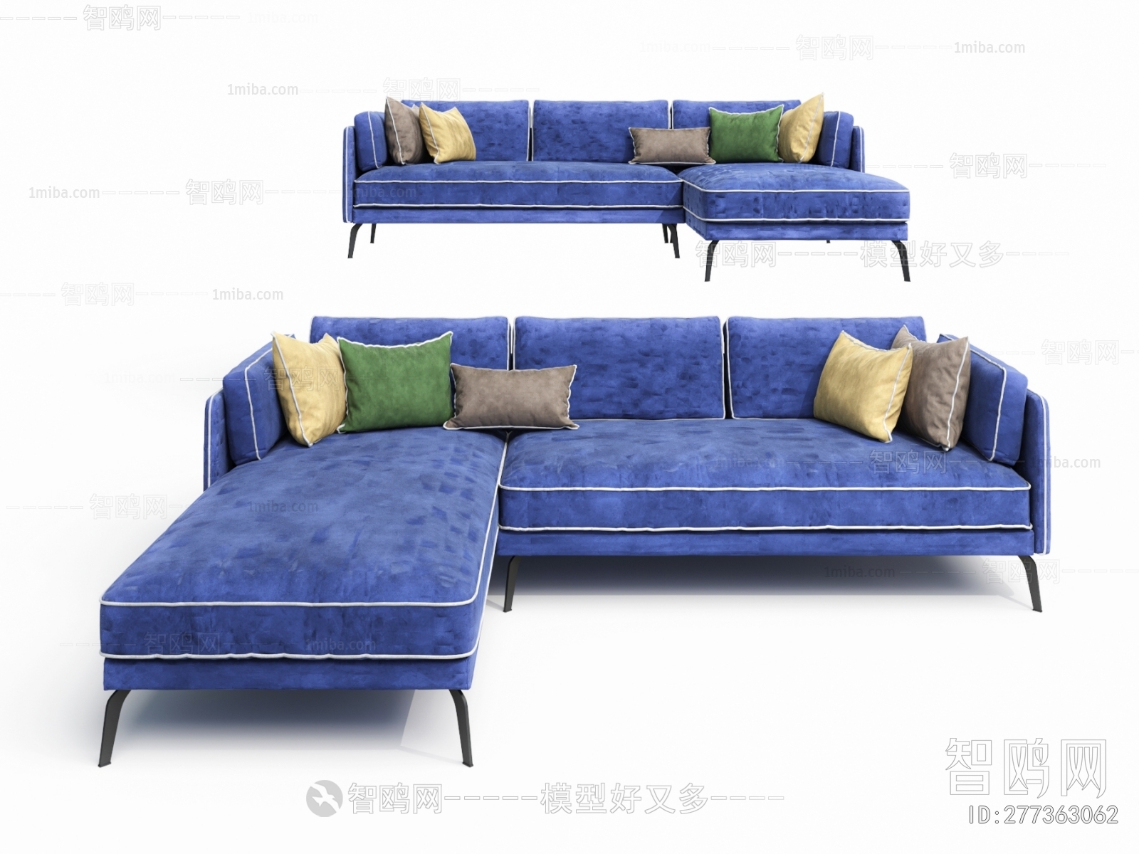 Modern Multi Person Sofa