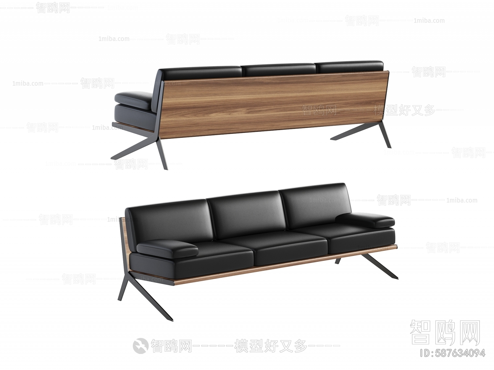 Modern Three-seat Sofa