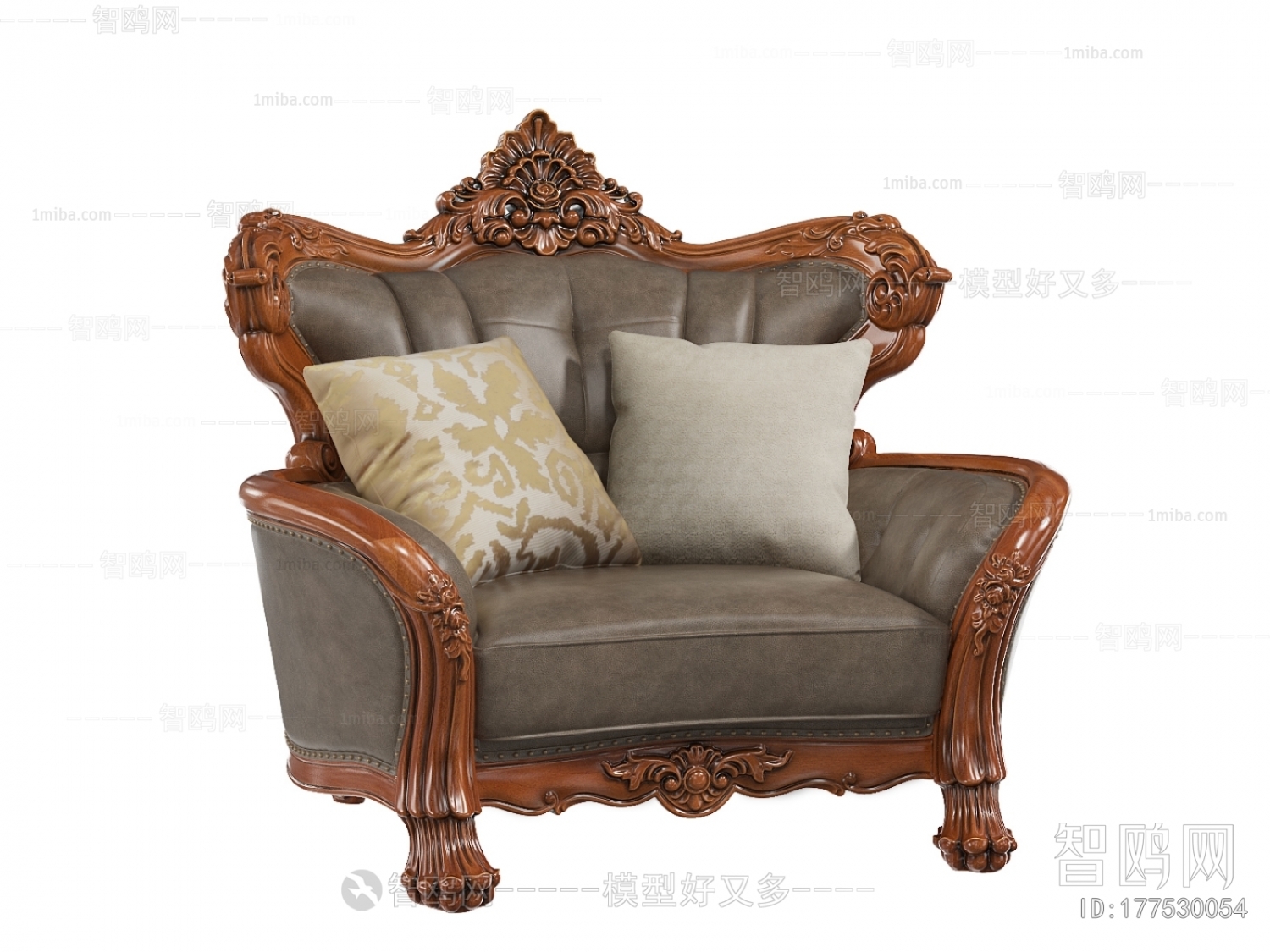 European Style Single Sofa