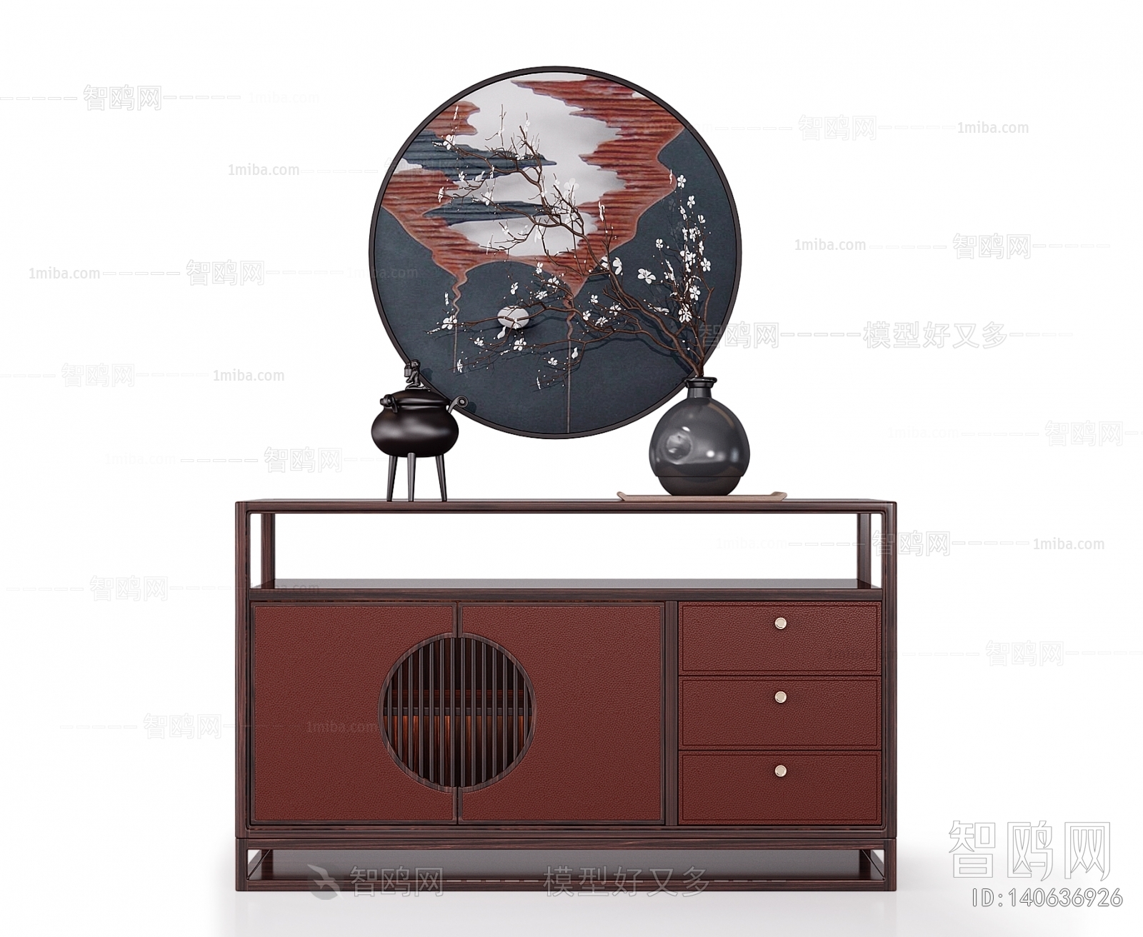 New Chinese Style Side Cabinet/Entrance Cabinet