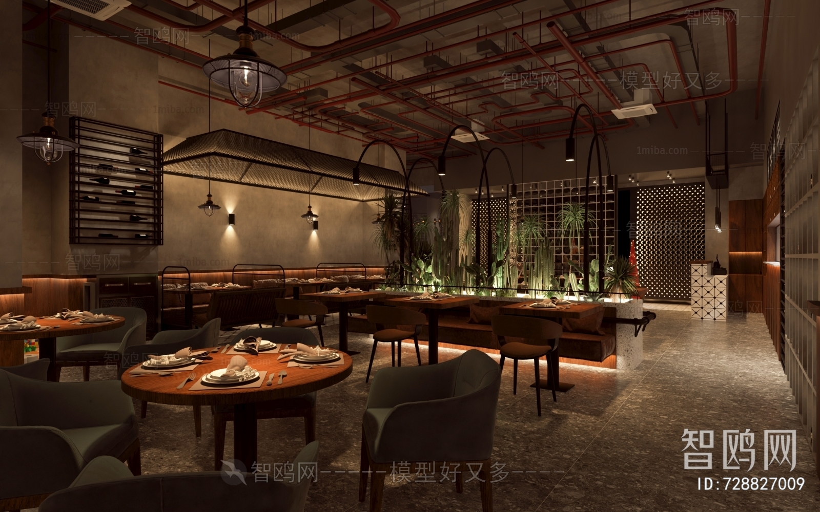 Industrial Style Restaurant