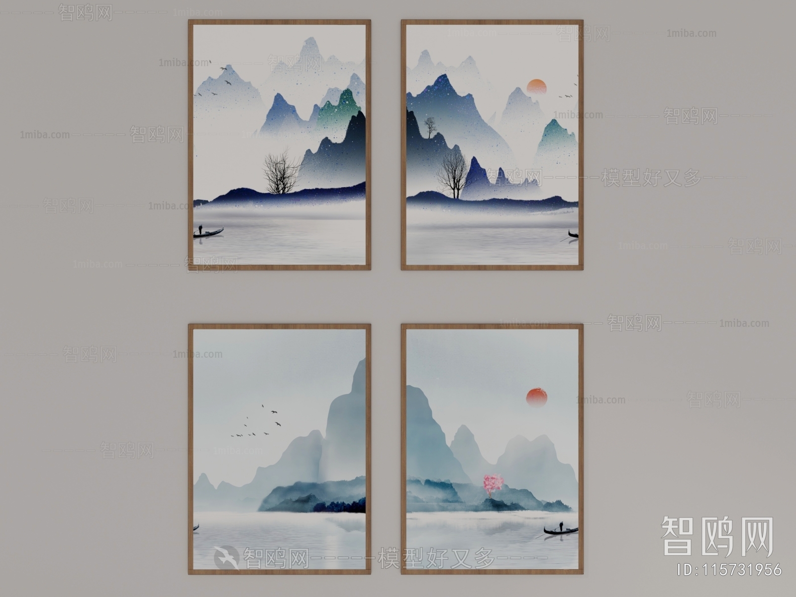 New Chinese Style Painting